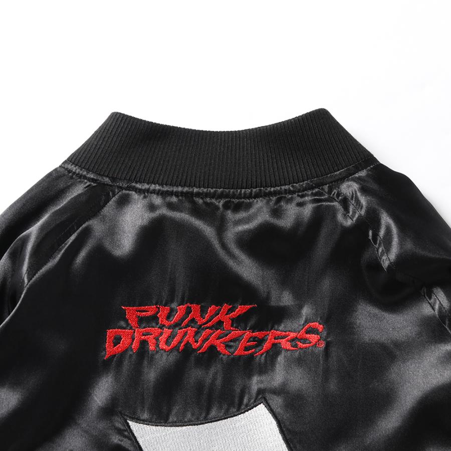 PUNK DRUNKERS PUNKDRUNKERS x NONSENSE JP 妖怪スカジャン PUNK DRUNKERS PUNKDRUNKERS x NONSENSE JP 妖怪スカジャン