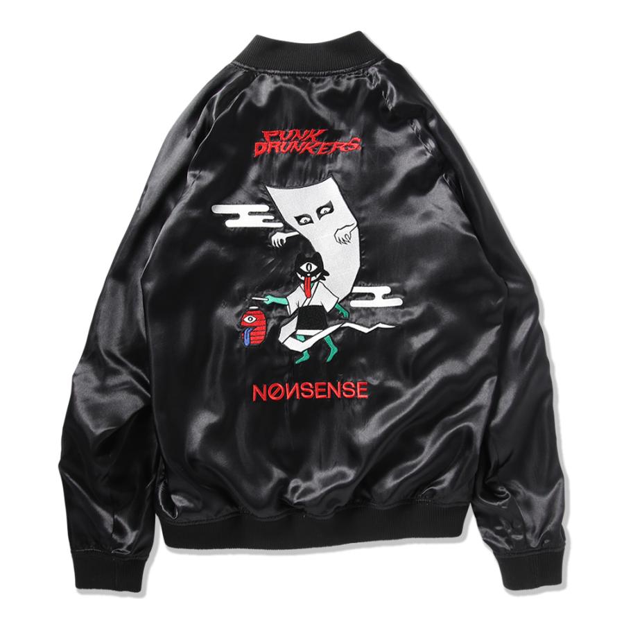 PUNK DRUNKERS PUNKDRUNKERS x NONSENSE JP 妖怪スカジャン PUNK DRUNKERS PUNKDRUNKERS x NONSENSE JP 妖怪スカジャン