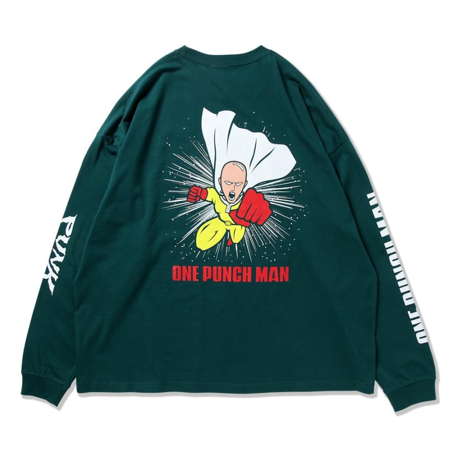 PUNK DRUNKERS PUNKDRUNKERS x ワンパンマン サイタマBIGロンTEE PUNK DRUNKERS PUNKDRUNKERS x ワンパンマン サイタマBIGロンTEE