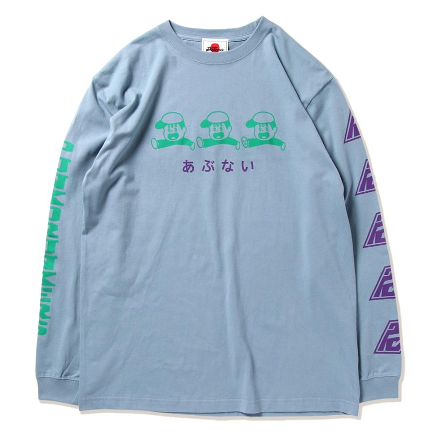 PUNK DRUNKERS PUNKDRUNKERS あぶないロンTEE パンク