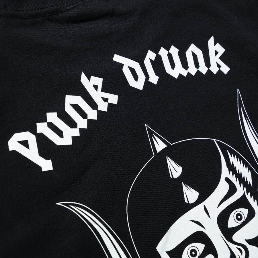パンクドランカーズ　punk drunkers 刺繍ロゴ付き　りーあ 楽天市場】PUNK DRUNKERS(パンクドランカーズ)/UMA刺繍シャツ