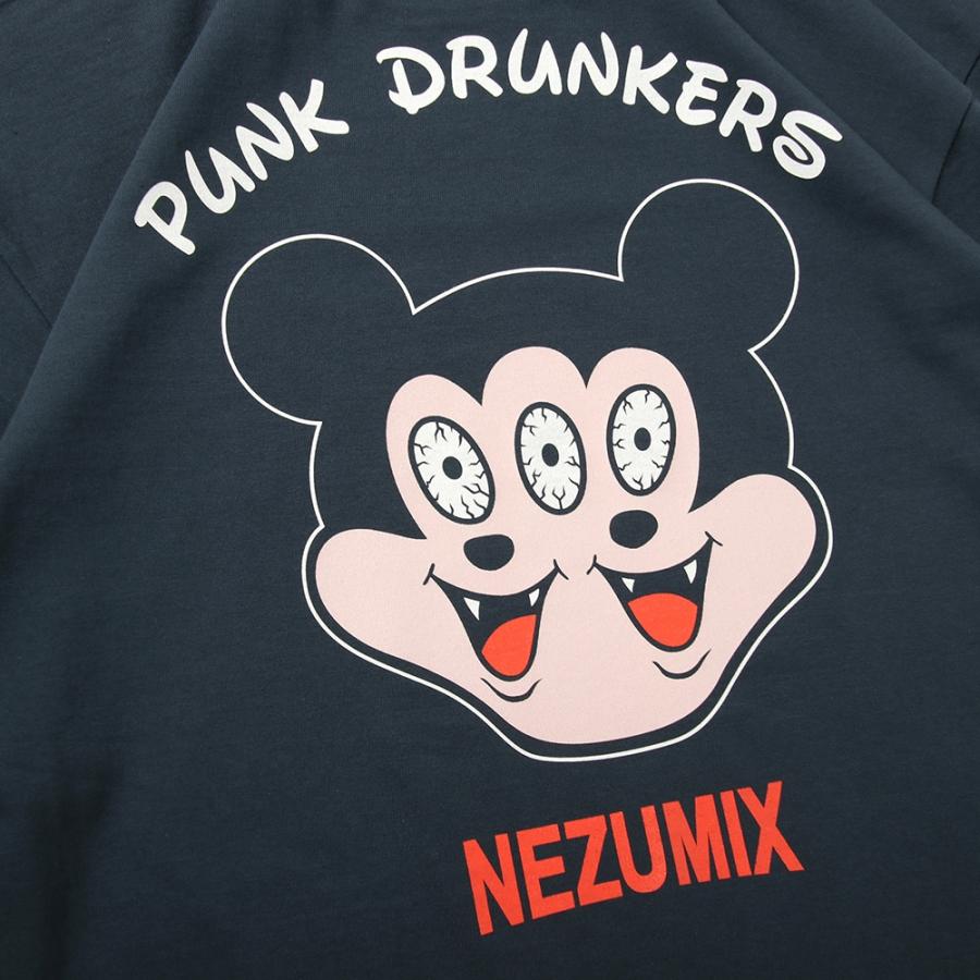 PUNK DRUNKERS NEZUMIX ジャケット　背中にかわいいプリント有 PUNK DRUNKERS パンクドランカーズ NEZUMIX. JKT 予約商品】PUNK