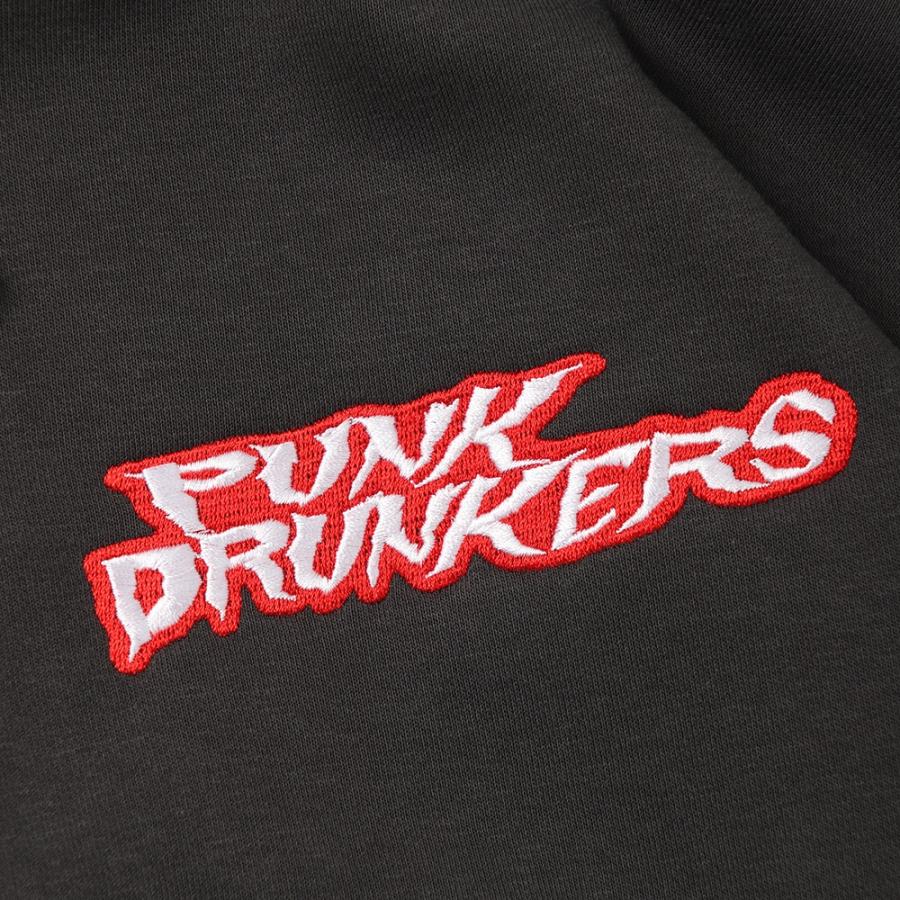 PUNK DRUNKERS（パンクドランカーズ） ギザロゴZIPパーカ