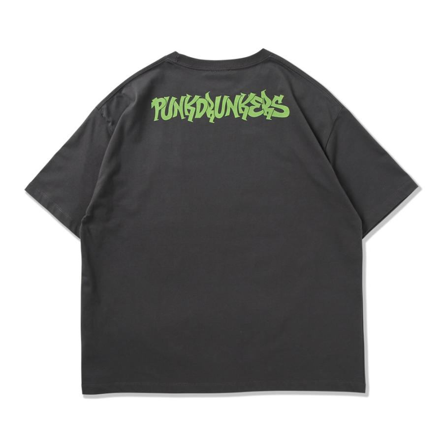 PUNKDRUNKERS 三つ目刺繍ボックスTEE パンクドランカーズ | PUNK DRUNKERS | 06