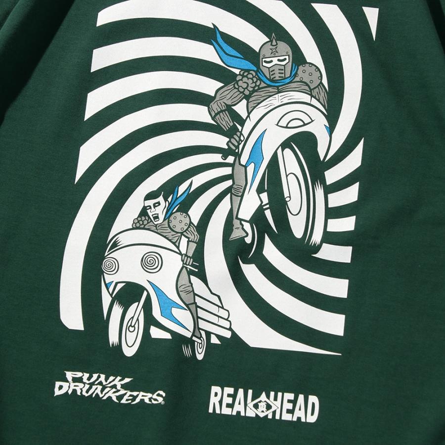 ・・予約商品・・PUNKDRUNKERS x REALHEAD REALPUNKライダースTEE パンクドランカーズ リアルヘッド | PUNK DRUNKERS | 09