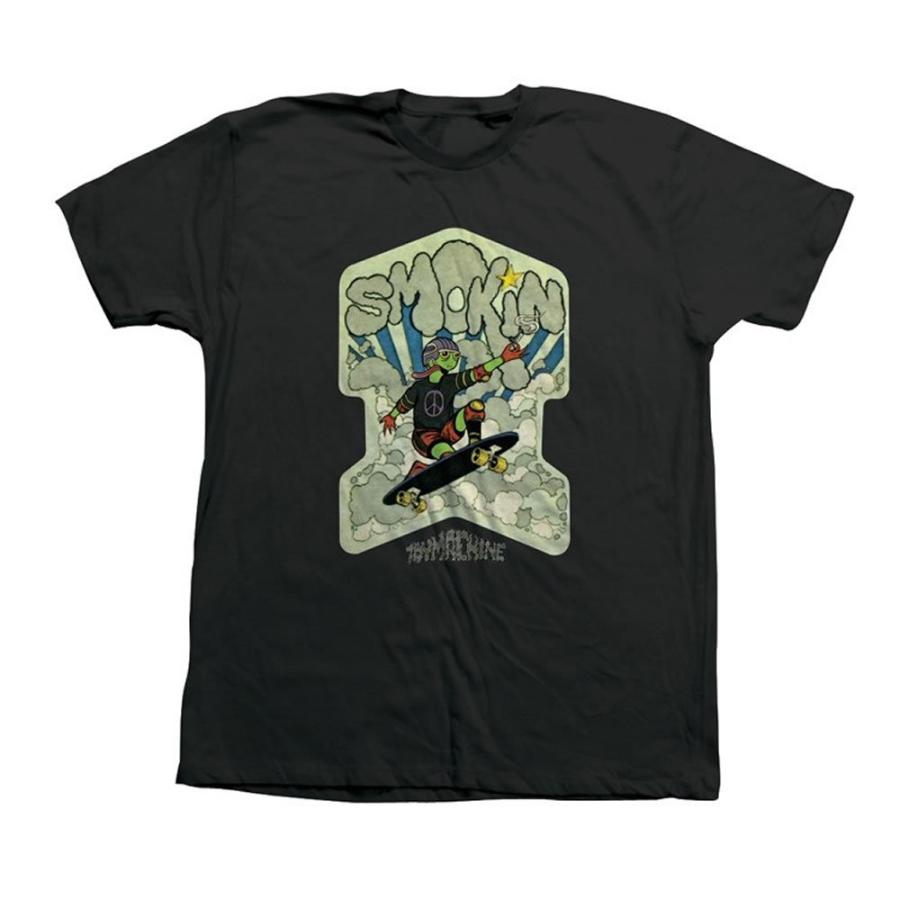 TOYMACHINE SMOKIN' TEE Tシャツ トイマシーン BLACK｜moshpunx｜02