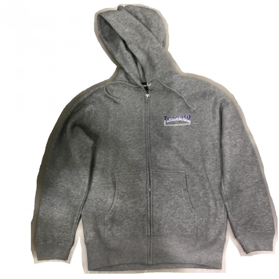 THRASHER スラッシャー BBQ ZIP HOOD ジップパーカー｜moshpunx｜06