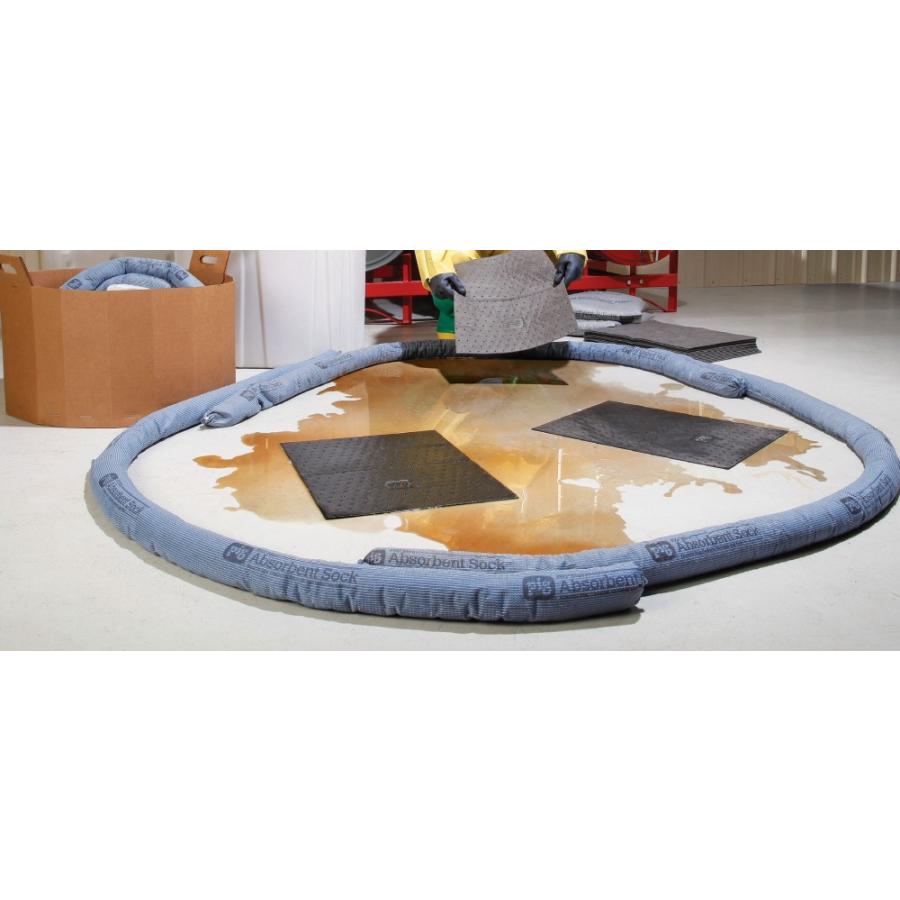 PIG201　ピグ　ブルー吸収ソックス　55本　8cm*61cm