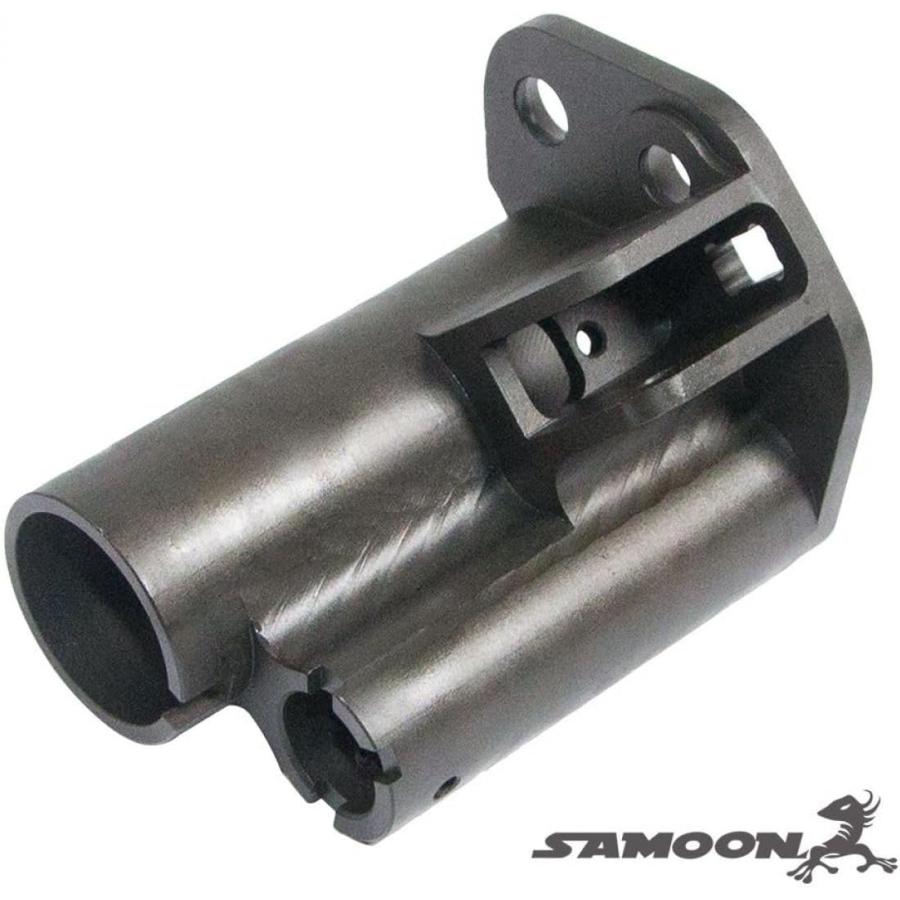 【SAMOON】GHK AUG GBB対応 CNCスチール製ガスチューブベース｜炭素鋼×高精度CNC切削で剛性＆耐久性UP！リアル志向ユーザー必携の強化パーツ AUG-CNC-GASBASE_4