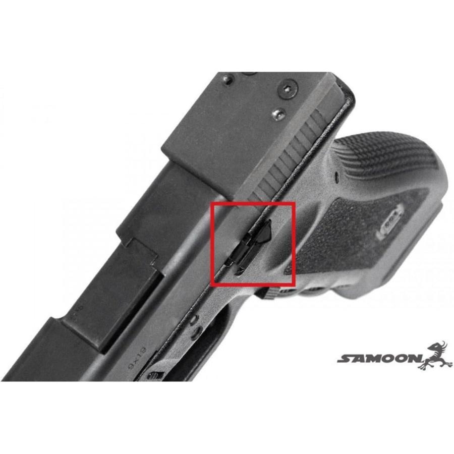 SAMOON】GHK G17／TTI／MOS対応 スチール製エクステンデッドスライド