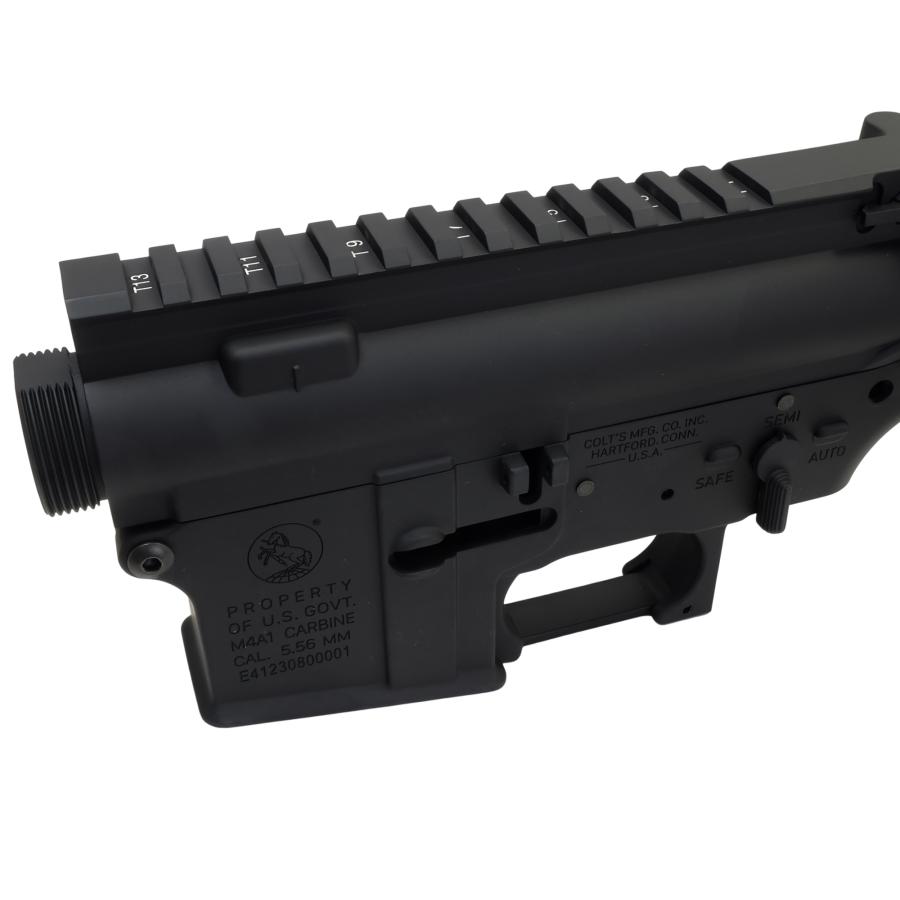 M4A1 美品 E&C] M4A1 コルトリアル刻印 電動ガンメタルレシーバー Carbine