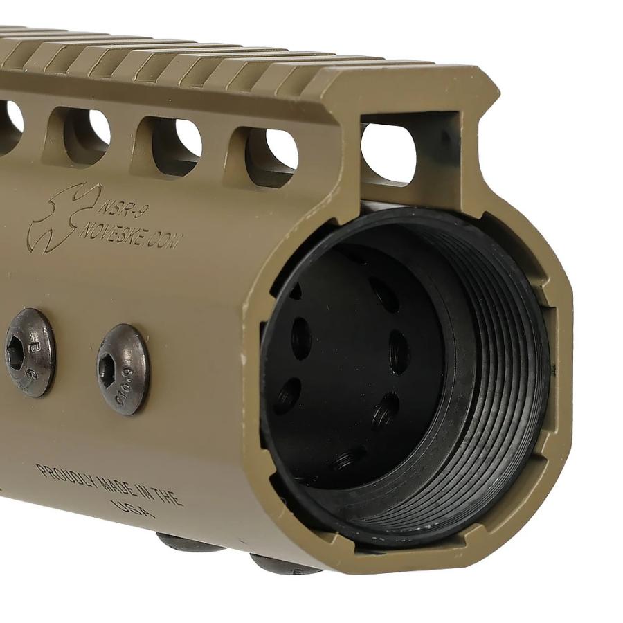 E&C] NOVESKE NSR N4 9インチ Gen.3 M-Lok ハンドガード AR/M4対応