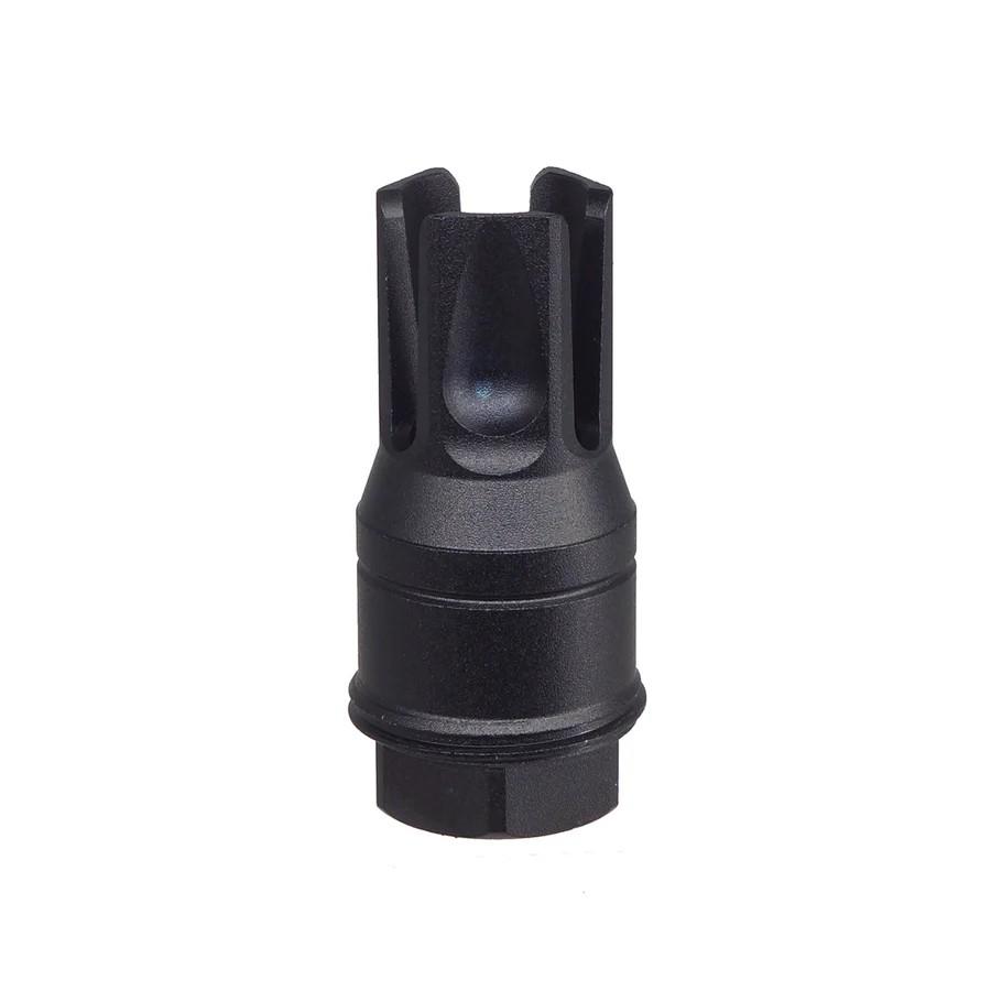 E&C] Micro 3-Prong フラッシュハイダー for 14mm逆ネジ AR / M4 AEG