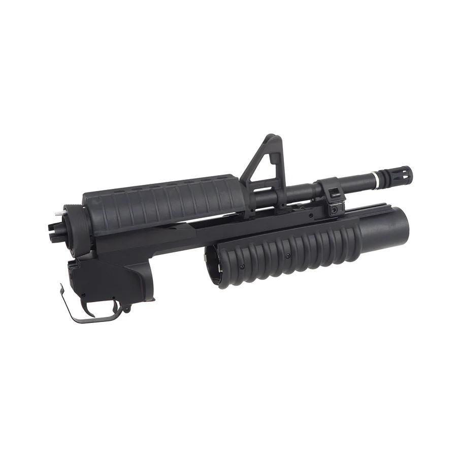 [E&C] M4A1 & M203 フロントキット｜スタンダード電動ガン M4/M16対応｜M203スタイルを一瞬で完成させる高耐久タクティカルフロントセット [MP162-BK]_1