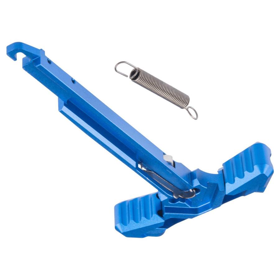 [E&C] SIラッチレスチャージングハンドル AR/M4 AEG対応 高耐久アルミ製 操作性を革新！SIラッチレスチャージングハンドルで快適×耐久性を両立  [MP2002BL] |  | 02