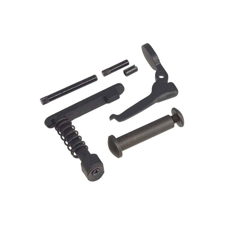 [E&C] コルト リアル刻印 M16A2 スタイル メタルレシーバー M4 電動ガン用 A2補強リブ搭載 レトロミリタリー外観強化 [MP314C-GY]の画像