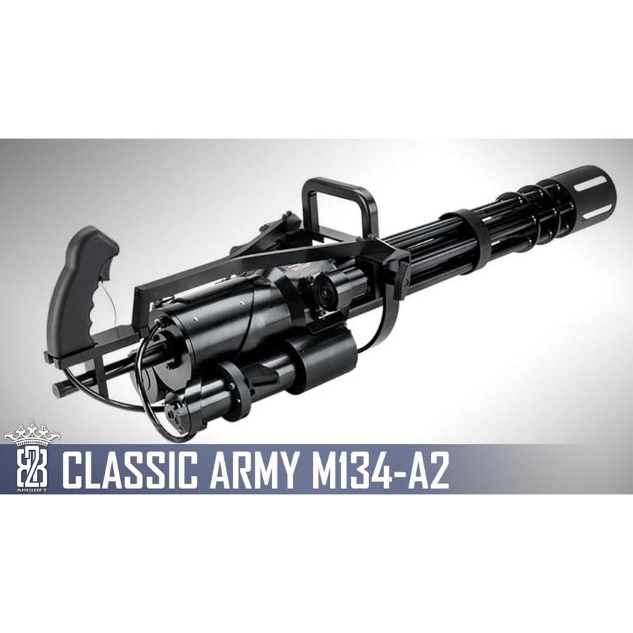 クラシカルミニカンカン Classic Army】M134-A2 Vulcan Minigun｜6バレル回転×CNCフルメタル