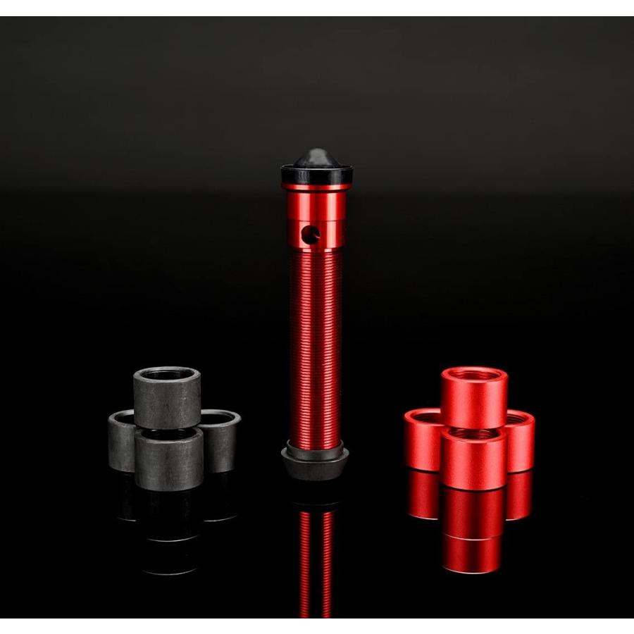 【SILVERBACK】TAC41 プルボルト対応 可変ウェイトピストン｜15通りの質量調整×CNC精密加工×初速最適化×スナイパー高性能ピストンセット【SBA-BPS-31】の画像