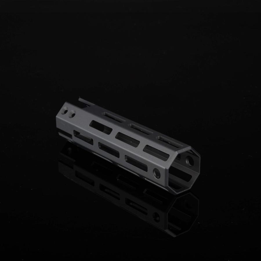 [Silverback] SRS A2 MLOK ショートハンドガード Short Handguard M-LOK RAS RIS 軽量アルミ 外装カスタム 高剛性デザイン スナイパー強化パーツ [SBA-HDG-06]の画像