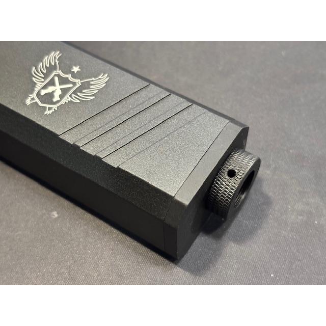 ZepoR] OSPREYタイプ サプレッサー 7.5インチ [14mm逆ネジ固定簡易