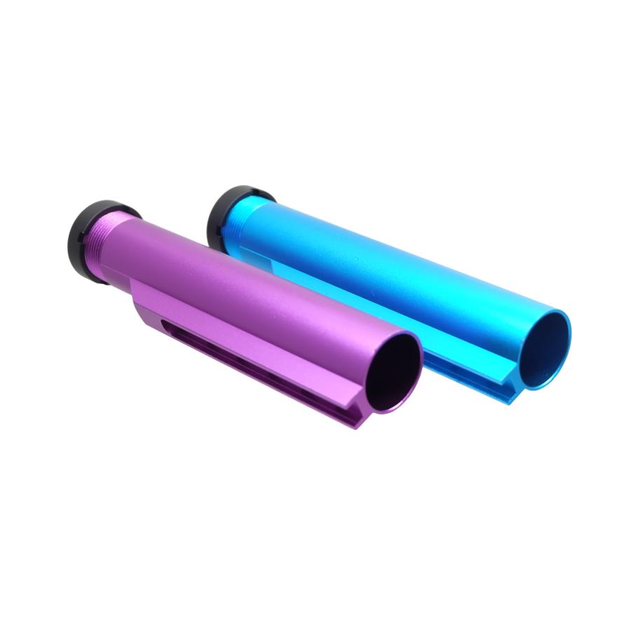 ZepoR】アルミCNC 6ポジションストックパイプ｜軽量高剛性×6段階