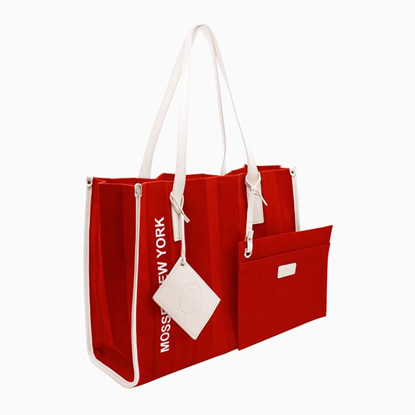 MOSSEL NEWYORK『JUNNY CANVAS TOTE BAG』 40代 50代 大人 セレブ