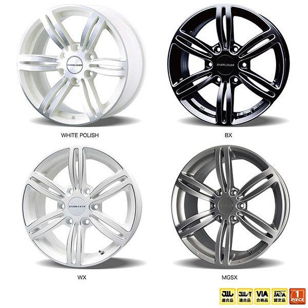 415COBRA ハイエース ホイール BADRUCKER 1 バッドラッカー ワン 18