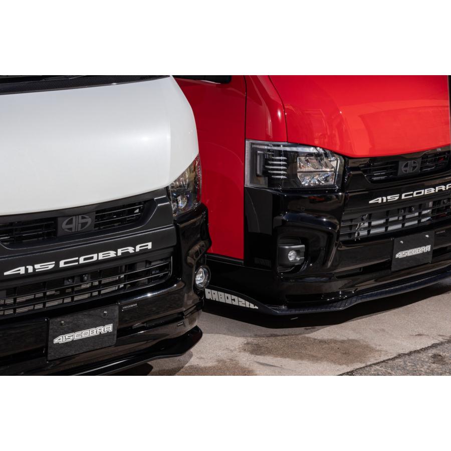 ハイエース　415コブラ　フェイスリフトバンパー 415COBRA ハイエース フェイスリフトバンパースポイラーKIT FRP