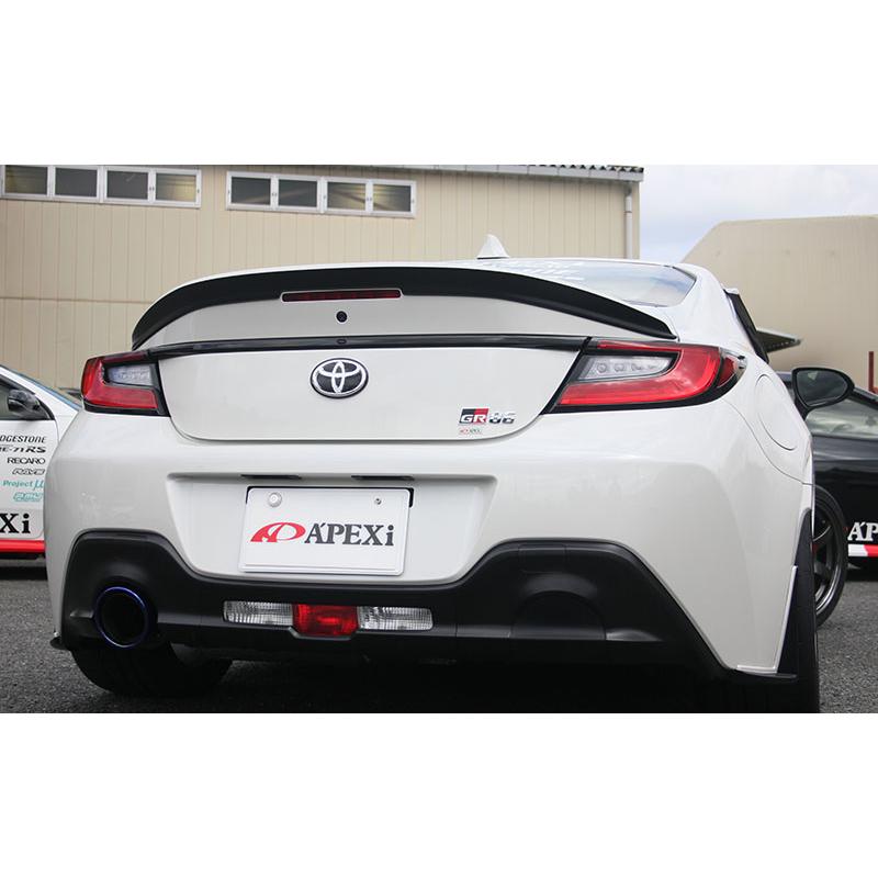 アペックス APEXi マフラーガーニッシュ GR86 BRZ 右側専用〔314 アペックス APEXi マフラーガーニッシュ GR86 BRZ 右側専用〔314