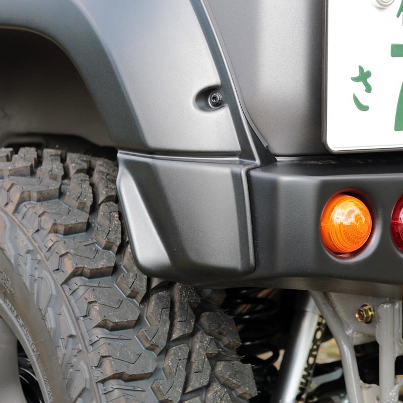 APIO アピオ ABSナローフェンダー ジムニーシエラ JB74〔3032-20〕| SUZUKI スズキ JIMNY ボルトオン装着 ナローオーバーフェンダー 未塗装品