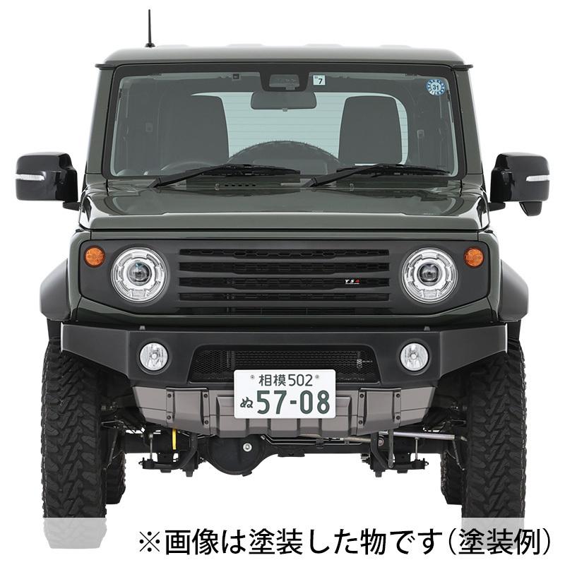 オフロード　バンパー　ジムニー　パジェロ APIO（アピオ） タクティカルフロントバンパー ジムニーシエラ 未塗装
