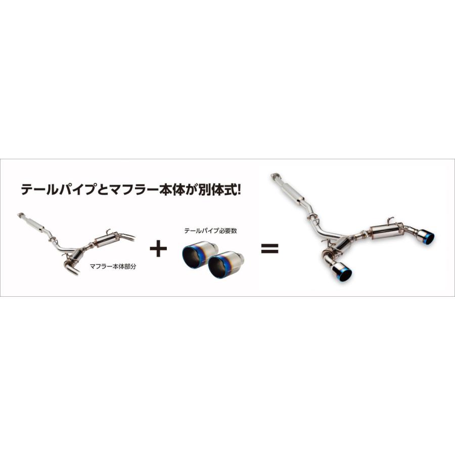 BLITZ（ブリッツ） マフラー CR-V NUR-SPEC CUSTOM EDITION〔63187C