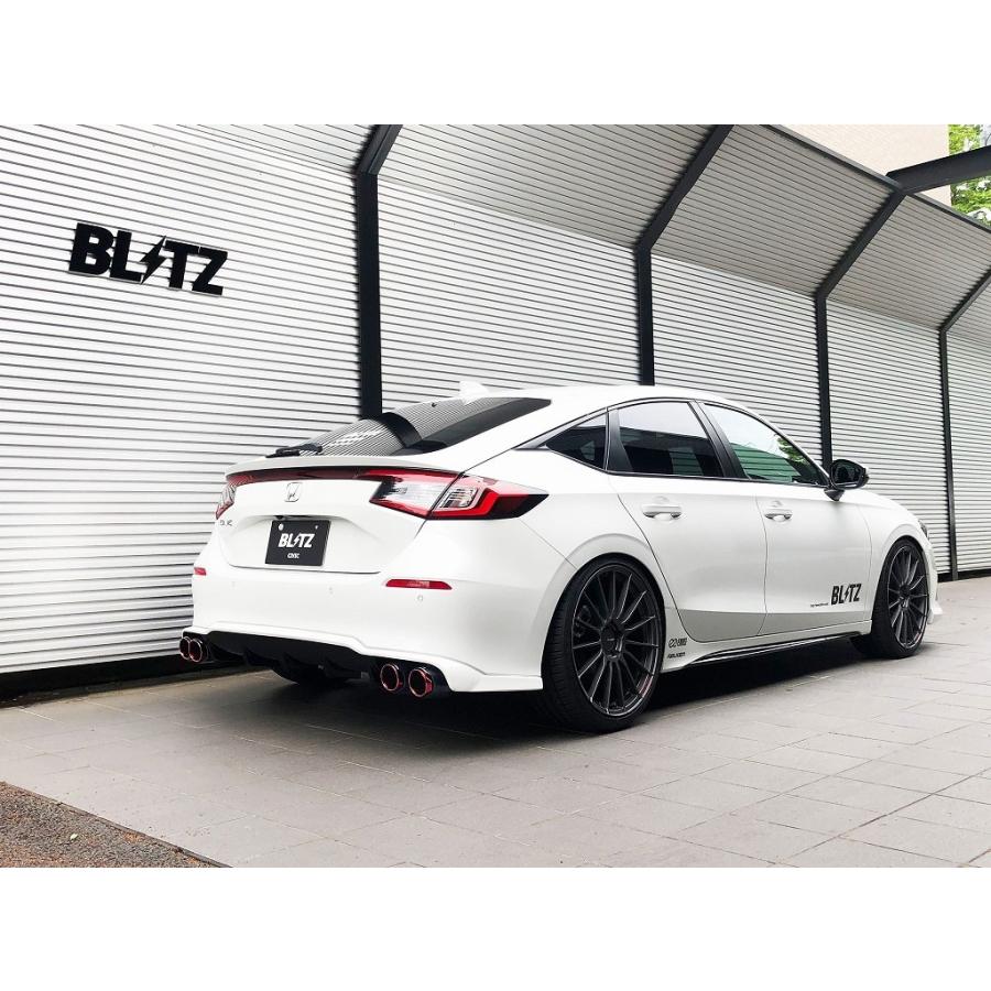 BLITZ（ブリッツ） マフラー NUR-SPEC CUSTOM EDITION カーボンレッド