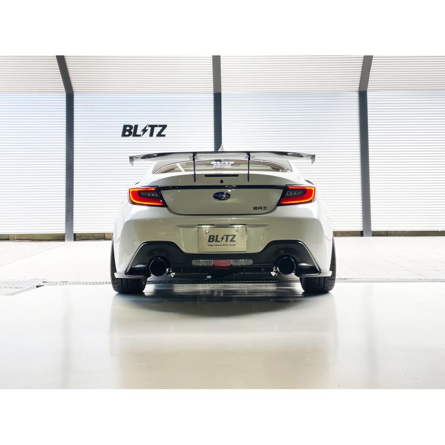 BLITZ ブリッツ マフラー NUR-SPEC F-Ti GR86 BRZ チタンカラー BLITZ ブリッツ マフラー NUR-SPEC F-Ti GR86 BRZ チタンカラー