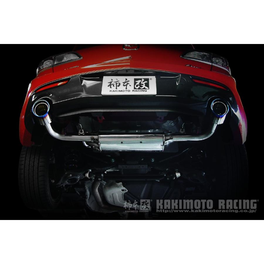 柿本改 マフラー Class KR 10年加速 マツダスピードアクセラ〔Z71322