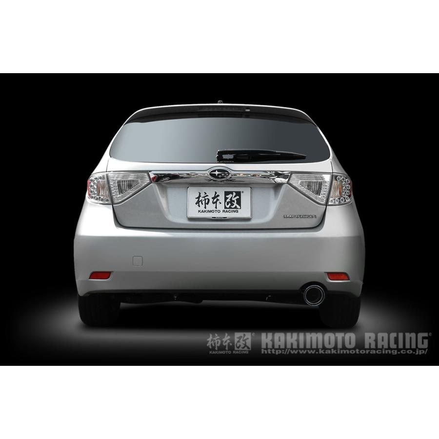 柿本改 マフラー Class KR （10年加速） インプレッサ 2.0 2WD DBA-GH6 