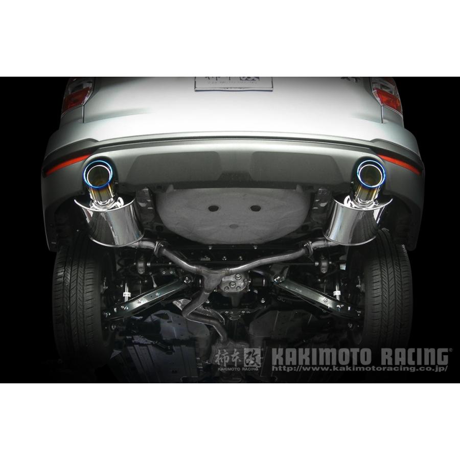 柿本改 マフラー Class KR （10年加速） フォレスター 2.0 DBA-SJG