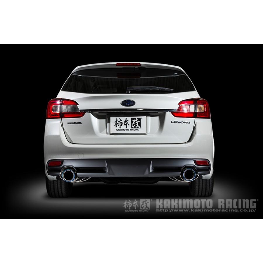 柿本改　スバルレヴォーグ（VN5）CB18エンジン用マフラー unionproduce_kmk-b22361r-w01