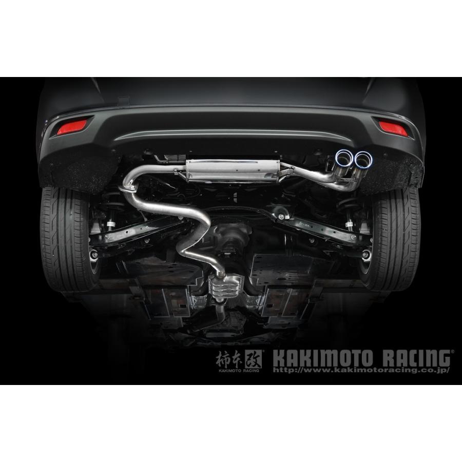 柿本改 マフラー Class KR インプレッサスポーツ 2.0i 1.6i〔B71357 
