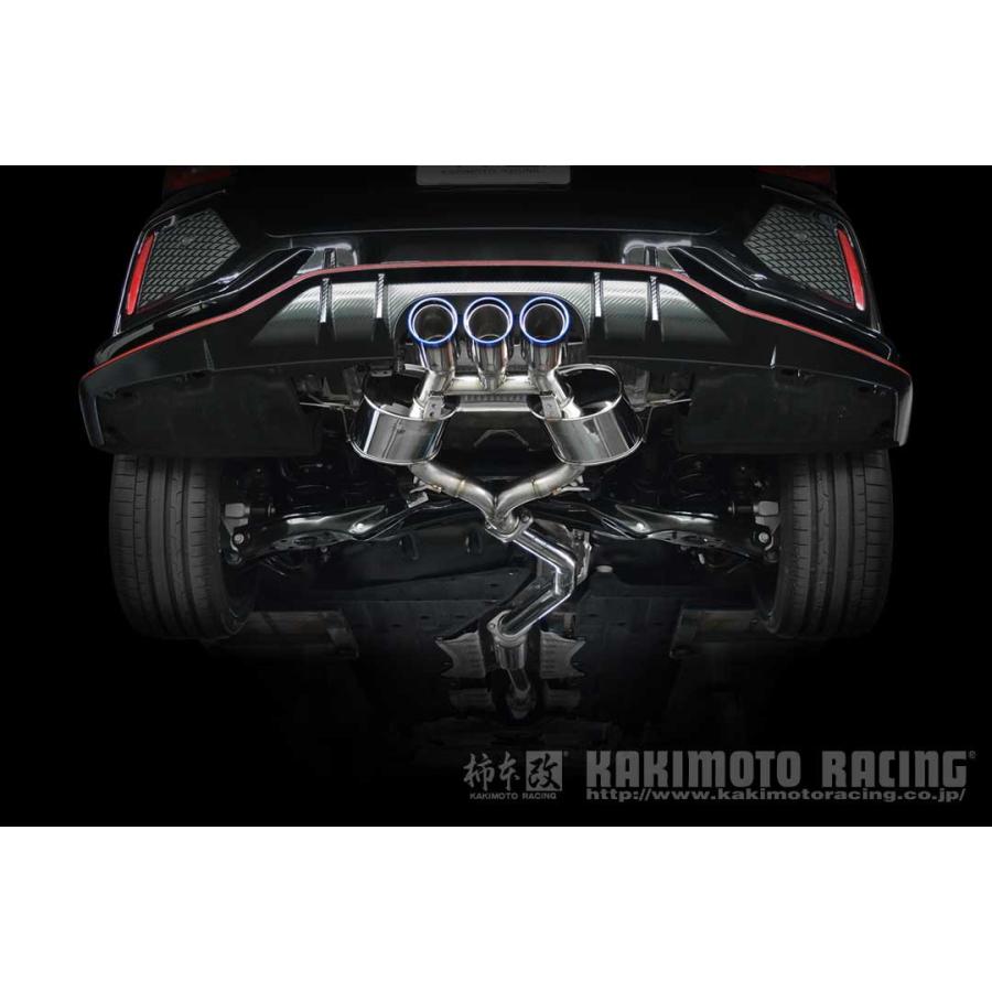 柿本改 マフラー Class KR クラス ケーアール シビックタイプR DBA-FK8
