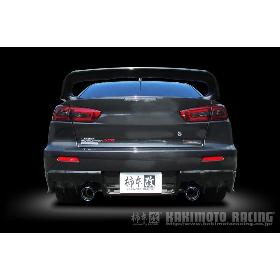 柿本改 マフラー Class KR ランサーエボリューションX〔M71328