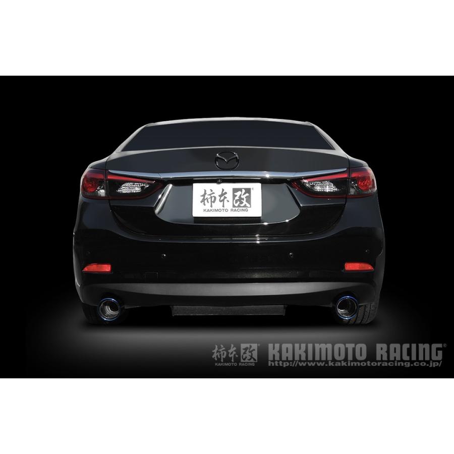 柿本改 マフラー Class KR ステンレスver マツダ アテンザセダン 