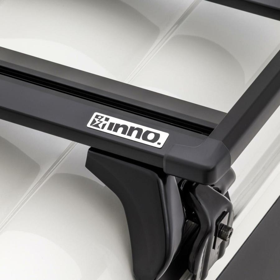 カーメイト INNO フラットデッキベース ハイエース用〔XL502〕 | CARMATE イノー 200系ハイエース 標準ボディ 標準ルーフ スキー_3