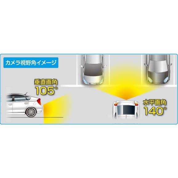 Data System（データシステム） リアVIEWカメラ〔RVC801〕| ワイド映像