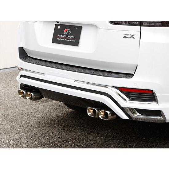ELFORD ランクル300 マフラーガーニッシュ FRP製 未塗装 | エル