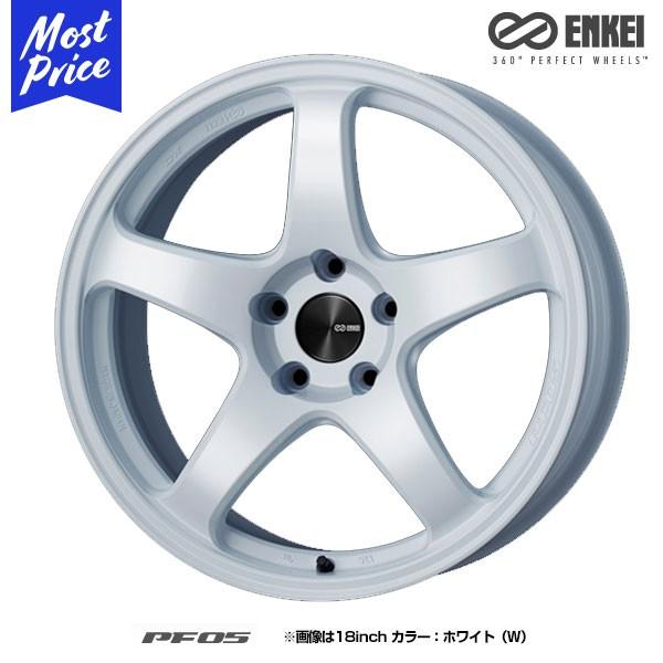 ENKEI エンケイ パフォーマンスライン PF05 ピーエフ ゼロファイブ 18インチ 7.5J 48 5-100 フェイスタイプ：F ホイール1本の画像