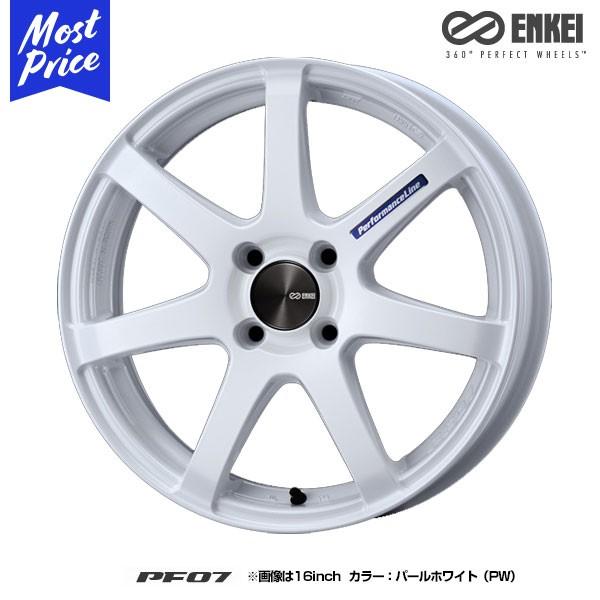 エンケイ PF07 17インチ PCD100 4穴 +48 中古4本セット限定色 86 BRZに】ENKEI エンケイ PF07 18in 7.5J +48 PCD100 ヨコハマ