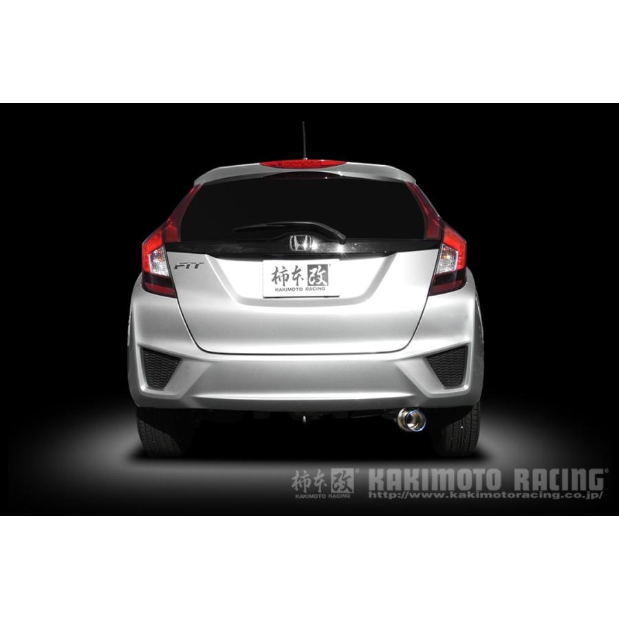 柿本改 マフラー GTbox 06&S HONDA フィット〔H443108 柿本改 マフラー GTbox 06&S HONDA フィット〔H443108