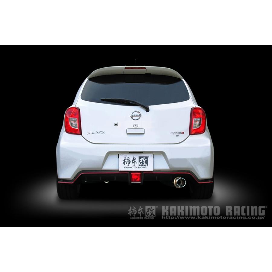 柿本改 マフラー GTbox 06&S マーチ NISMO S〔N443100 柿本改 マフラー GTbox 06&S マーチ NISMO S〔N443100