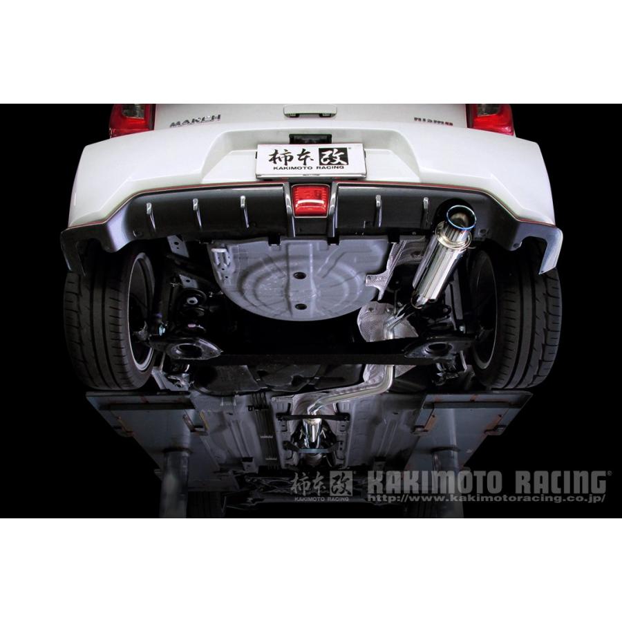 柿本改 マフラー GTbox 06&S マーチ NISMO S〔N443100 柿本改 マフラー GTbox 06&S マーチ NISMO S〔N443100